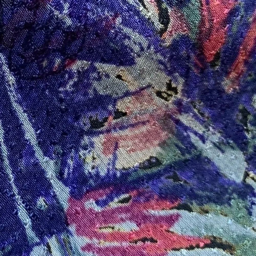 Brioni Classic Hand Printed Silk Tie